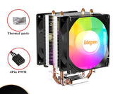 Cooler Universal para CPU Adgrees – Intel e AMD | PWM 4 Pin | Compatível com LGA e AM4/AM5
