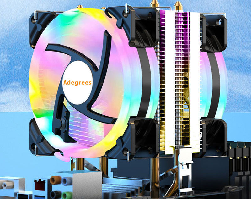 Cooler Universal para CPU Adgrees – Intel e AMD | PWM 4 Pin | Compatível com LGA e AM4/AM5