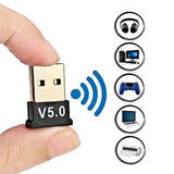 Adaptador e Receptor USB Bluetooth 5.0 | Conectividade Sem Fio para PC e Notebook - UpgradeJá