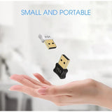 Adaptador e Receptor USB Bluetooth 5.0 | Conectividade Sem Fio para PC e Notebook - UpgradeJá