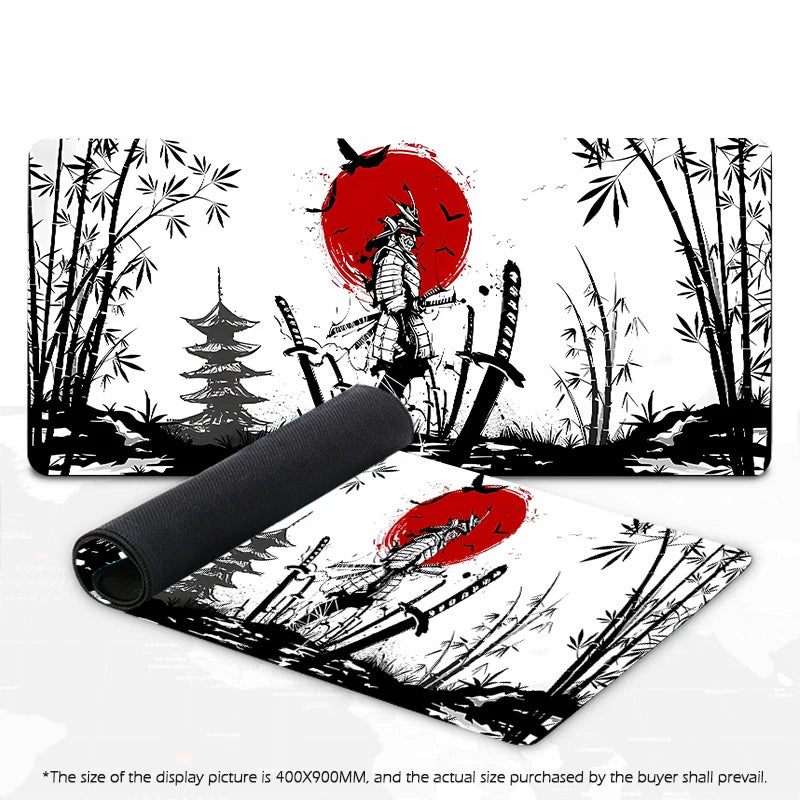 Mousepad Gamer com Estampa de Samurai - UpgradeJá