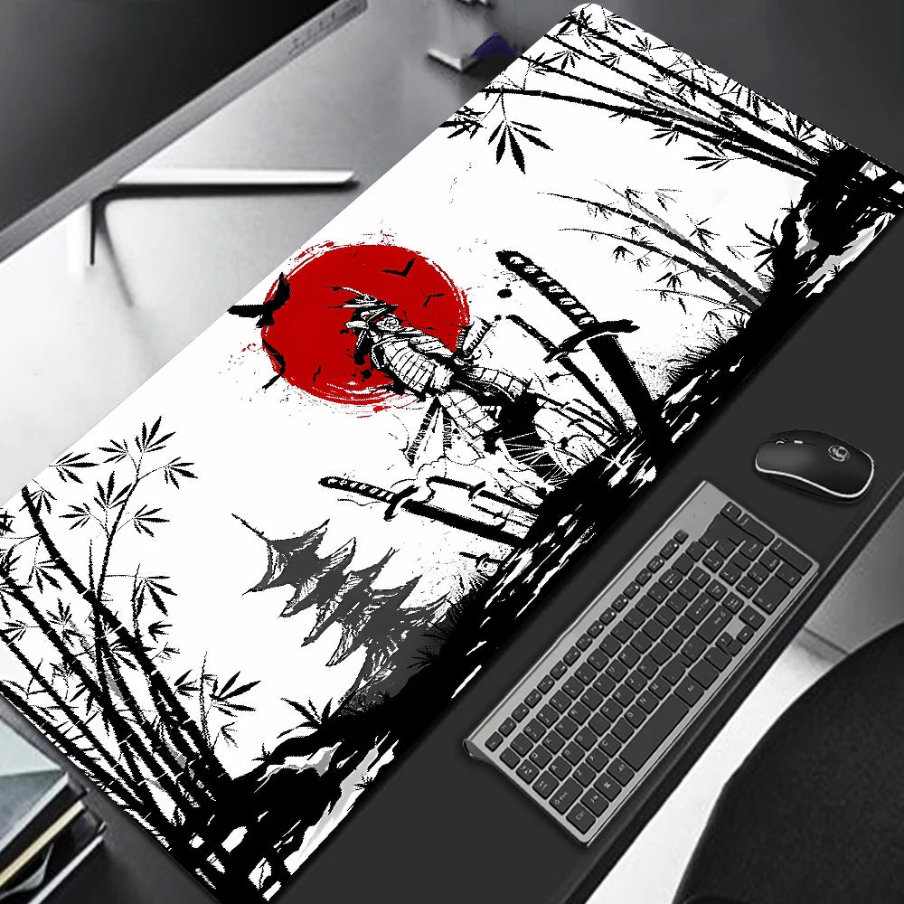 Mousepad Gamer com Estampa de Samurai - UpgradeJá