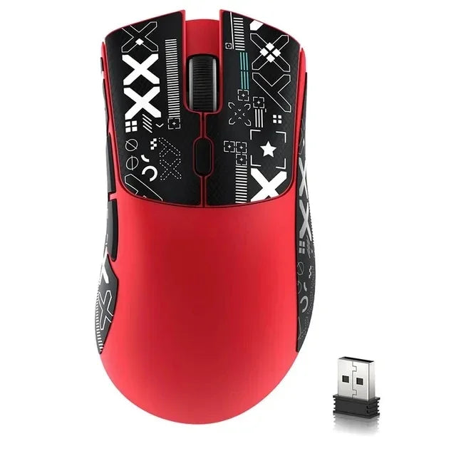 Mouse Gamer Sem Fio Attack Shark R1 – Sensor de 18.000 DPI, Conexão Tri-Modo (2.4G/Bluetooth/USB), 1000Hz, Botões Programáveis para PC - UpgradeJá