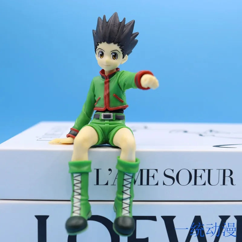 Action Figure Hunter x Hunter: Gon Freecss (13cm) - Boneco Colecionável para Fãs! - UpgradeJá