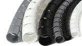 Organizador de Cabos Espiral Flexível (10mm/16mm) - Mantenha Seus Fios Organizados e Protegidos! - UpgradeJá