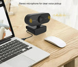 Webcam Full HD 1080P com Microfone Embutido: Conecte e Comunique-se!Tripod - UpgradeJá