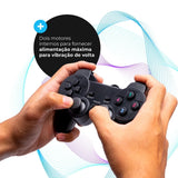 Controle Joystick Gamer USB para PC - Experimente Seus Jogos com Total Conforto e Precisão! - UpgradeJá