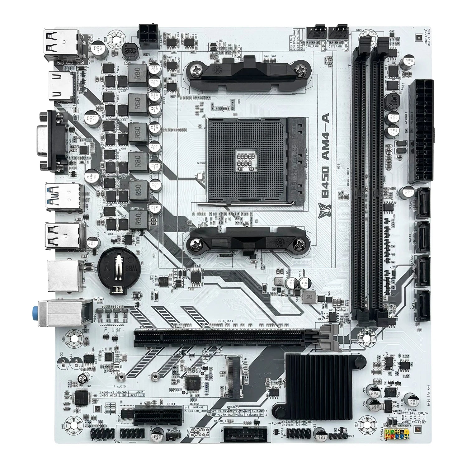 Placa-Mãe MACHINIST B450 AM4 | Ryzen (DDR4, M.2 NVMe) - UpgradeJá