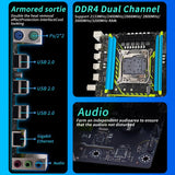 Placa-Mãe  MUCAI X99 P4 LGA 2011-3 para  Intel Xeon,  a DDR4 Quad Channel e  NVMe M.2 - UpgradeJá