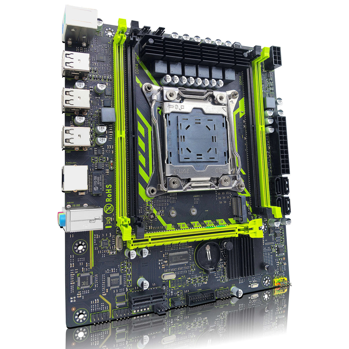 Kit Placa-Mãe ZSUS X99-8D4: Performance Poderosa para seu PC Intel Xeon E5 V3/V4!