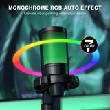 Microfone Gamer FIFINE AmpliGame A2 RGB USB: Áudio Impecável e Estilo Vibrante para Suas Lives! - UpgradeJá
