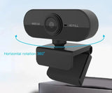 Webcam Full HD 1080P com Microfone Embutido: Conecte e Comunique-se!Tripod - UpgradeJá