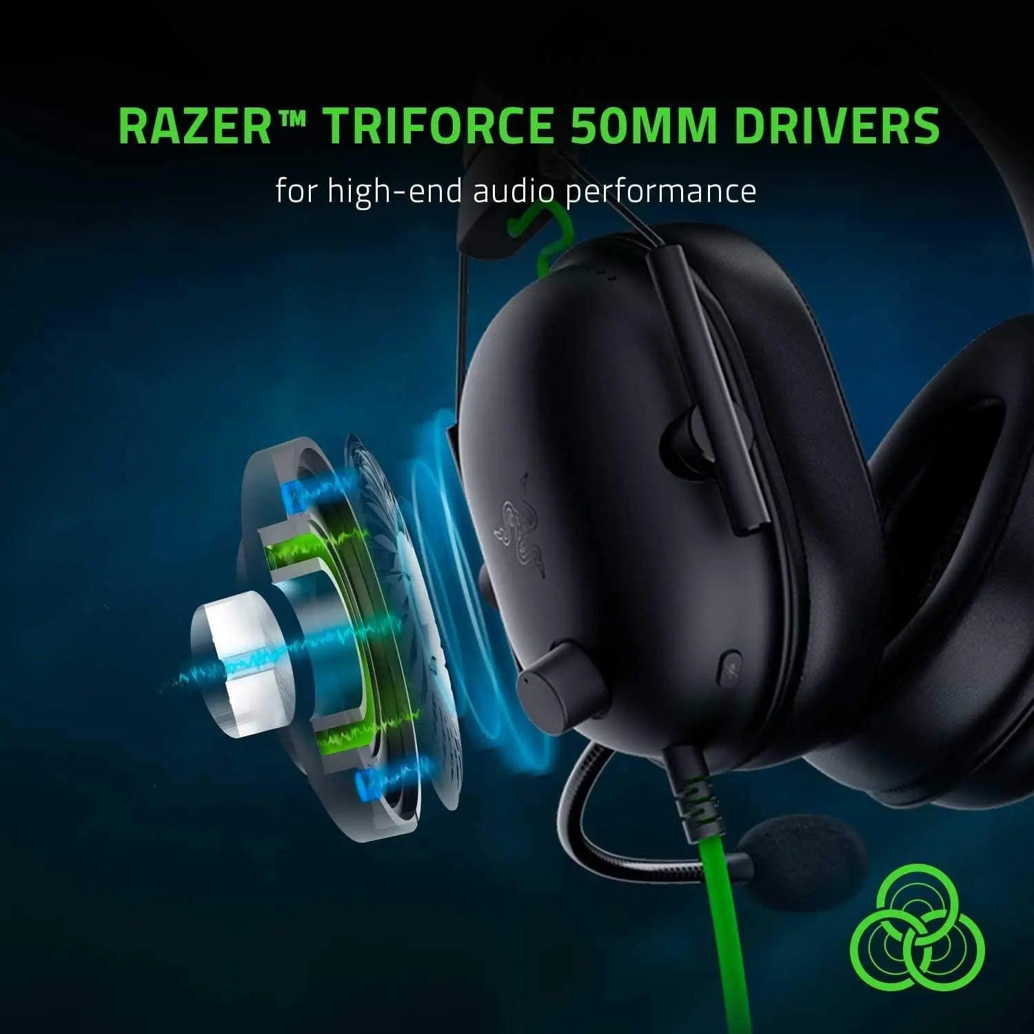 Razer BlackShark V2 X Wired Esports Headset Advanced Passive Noise Cancellation, 7.1 Surround Sound, Hyperclear Cardioid Mic - UpgradeJá