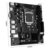 Placa-Mãe MACHINIST H61 LGA 1155 |  Intel Core 2ª/3ª Geração e M.2 NVMe - UpgradeJá