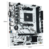 Placa-Mãe MACHINIST B450 AM4 | Ryzen (DDR4, M.2 NVMe) - UpgradeJá