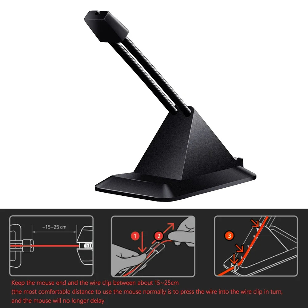 Mouse Bungee Organizador de Cabo de Mouse : Liberdade e Estabilidade para Seus Jogos! - UpgradeJá