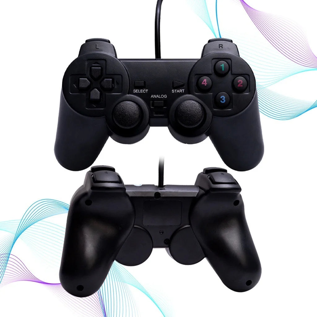 Controle Joystick Gamer USB para PC - Experimente Seus Jogos com Total Conforto e Precisão! - UpgradeJá
