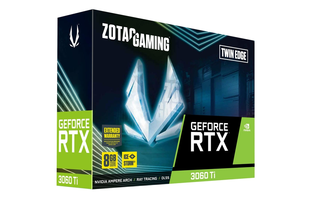 Placa de Vídeo ZOTAC GAMING GeForce RTX 3060 Ti Twin Edge 8GB GDDR6